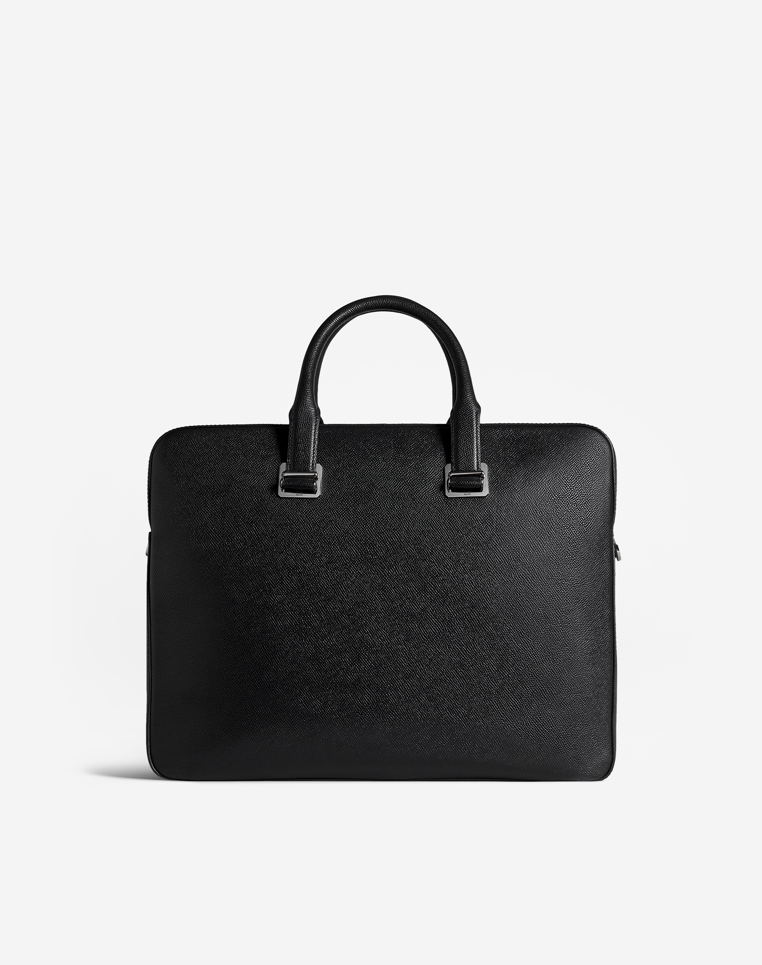 Dunhill Cadogan Double Document Case In Black