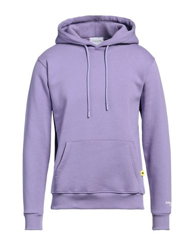 Superculture Clothing Man Sweatshirt Light Purple Size M Polyester, Cotton