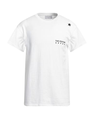 The Editor Man T-shirt White Size Xl Cotton