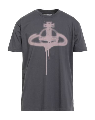 Vivienne Westwood T-shirt Grey Size L Cotton In Gray