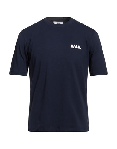 Balr. Man T-shirt Midnight Blue Size S Cotton, Elastane
