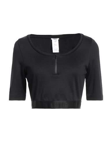 Wolford Woman T-shirt Black Size S Polyamide, Cotton
