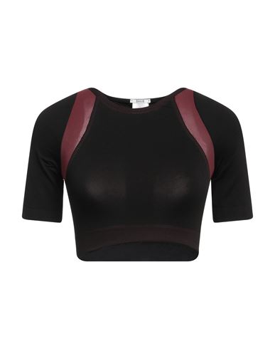 Wolford Woman T-shirt Black Size S Polyamide, Elastane