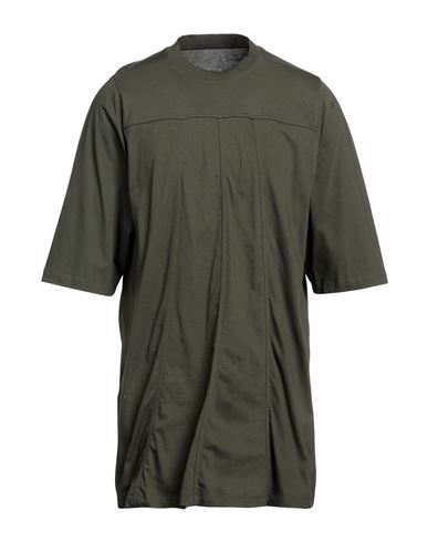 Rick Owens Man T-shirt Military Green Size L Cotton
