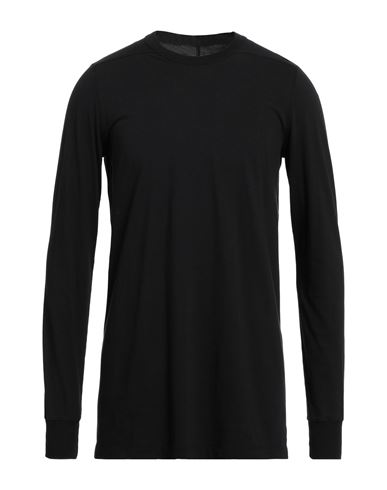 Rick Owens Man T-shirt Black Size Xl Cotton