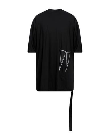 Rick Owens Drkshdw Drkshdw By Rick Owens Man T-shirt Black Size S Cotton