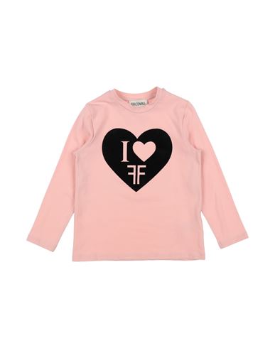 Fracomina Mini Babies'  Toddler Girl T-shirt Pink Size 5 Cotton, Elastane