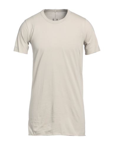 Rick Owens Man T-shirt Light Grey Size L Cotton