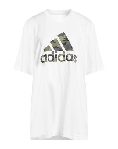 Adidas Originals Adidas Woman T-shirt White Size Xl Cotton