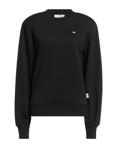 Chiara Ferragni Woman Sweatshirt Black Size Xs Polyester, Cotton, Elastane
