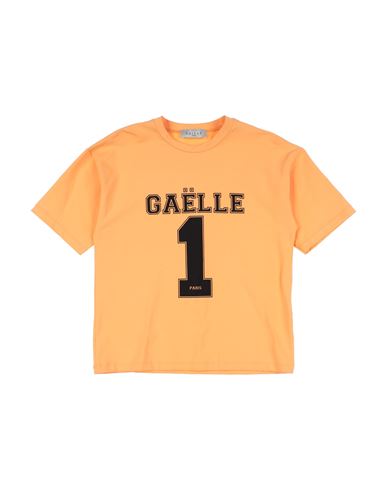 Gaelle Paris Babies' Gaëlle Paris Toddler Girl T-shirt Orange Size 4 Cotton, Elastane