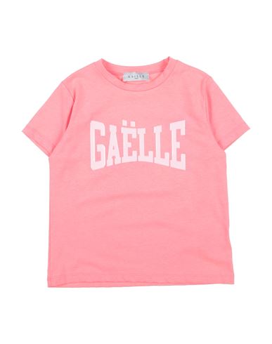 Gaelle Paris Babies' Gaëlle Paris Toddler Girl T-shirt Fuchsia Size 6 Cotton, Elastane In Pink