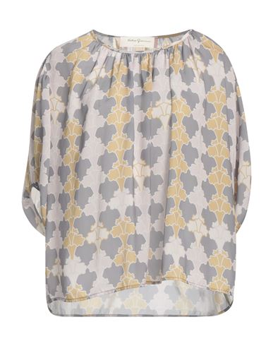 Katia Giannini Woman Blouse Grey Size 8 Polyester