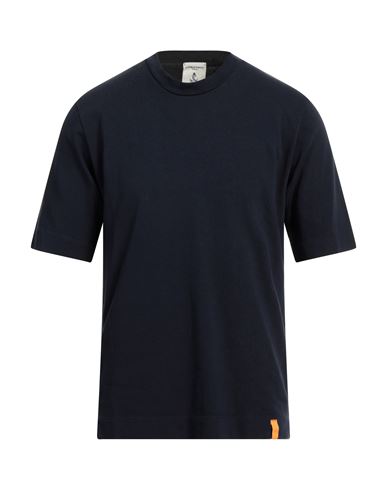 Daniele Fiesoli Man T-shirt Navy Blue Size Xl Cotton