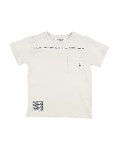 Cesare Paciotti 4us Babies'  Toddler Boy T-shirt Beige Size 6 Cotton