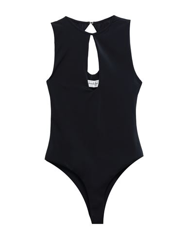 Je Suis Le Fleur Woman Bodysuit Black Size L Polyamide, Elastane