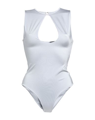 Je Suis Le Fleur Woman Bodysuit Light Grey Size M Polyamide, Elastane