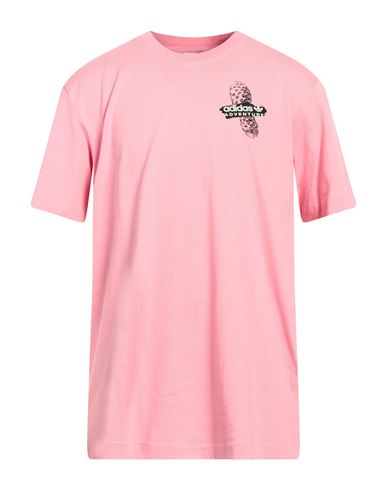 Adidas Originals Man T-shirt Pink Size Xl Cotton