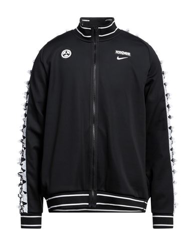 Shop Nike Man Sweatshirt Black Size M Polyester, Nylon