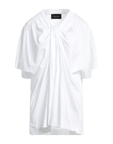 Simone Rocha Woman T-shirt White Size L Cotton