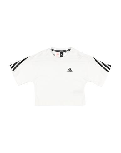 Adidas Originals Babies' Adidas Toddler Boy T-shirt White Size 7 Organic Cotton