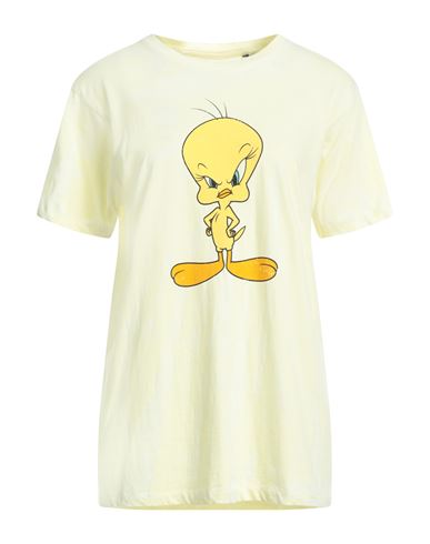 Moaconcept Woman T-shirt Pastel Yellow Size S Cotton