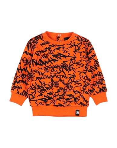 John Richmond Babies'  Newborn Boy Sweatshirt Orange Size 3 Cotton