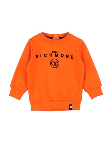 John Richmond Babies'  Newborn Boy Sweatshirt Orange Size 3 Cotton