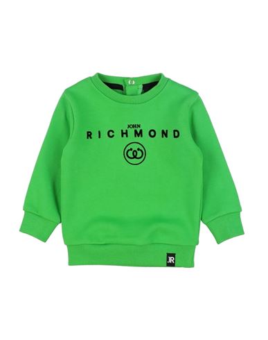 John Richmond Babies'  Newborn Boy Sweatshirt Green Size 3 Cotton