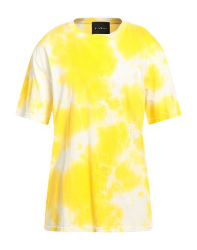 John Richmond Man T-shirt Yellow Size 3xl Cotton