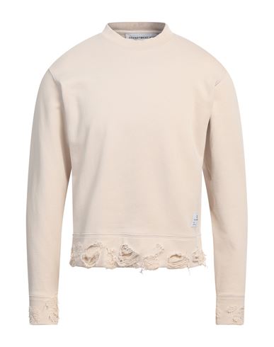 Man Sweatshirt Sky blue Size S Cotton