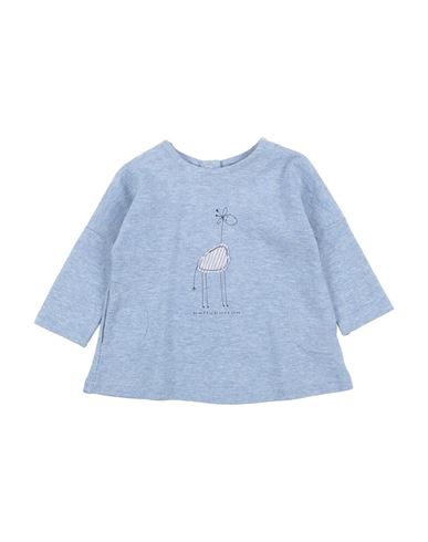 Bellybutton Babies'  Newborn Girl T-shirt Light Blue Size 3 Organic Cotton, Polyamide