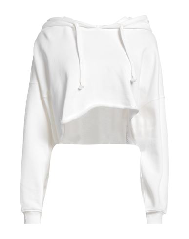 Department 5 Woman Sweatshirt White Size S Cotton