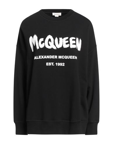 Alexander Mcqueen Sweatshirts In Black