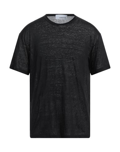 Shop Costumein Man T-shirt Black Size Xxl Linen