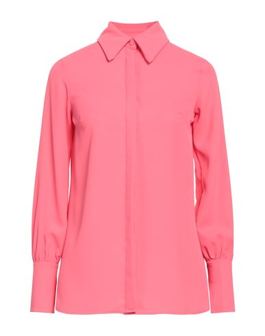 Kate By Laltramoda Woman Shirt Fuchsia Size 2 Polyester In Pink