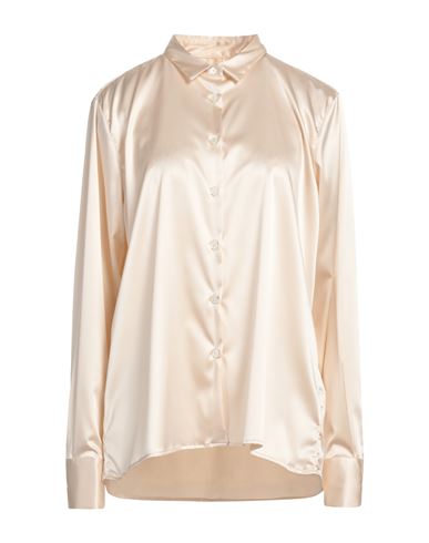 Robert Friedman Woman Shirt Ivory Size Xxl Polyester, Elastane In White