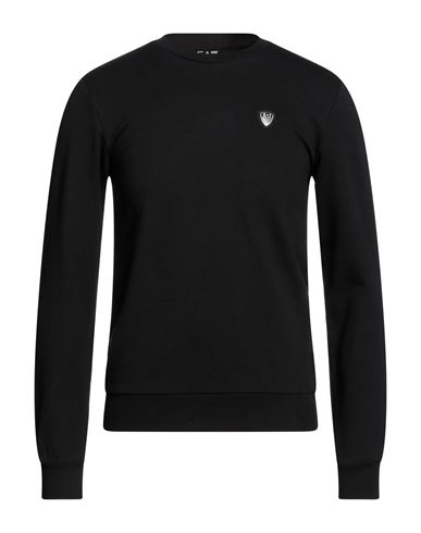 Ea7 Man T-shirt Black Size M Cotton