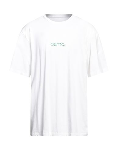 Oamc Man T-shirt White Size Xl Cotton