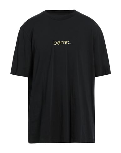 Oamc Man T-shirt Black Size Xxl Cotton