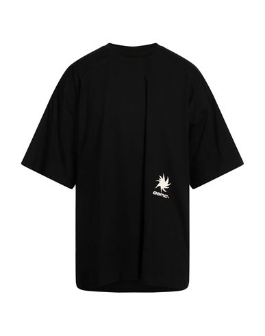Oamc Photograph Print Crew Neck T-shirt In Black