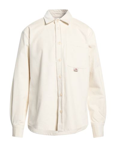 Robe Di Kappa Man Shirt Cream Size Xl Cotton, Elastane In White