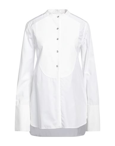 Monographie Woman Shirt White Size L Cotton