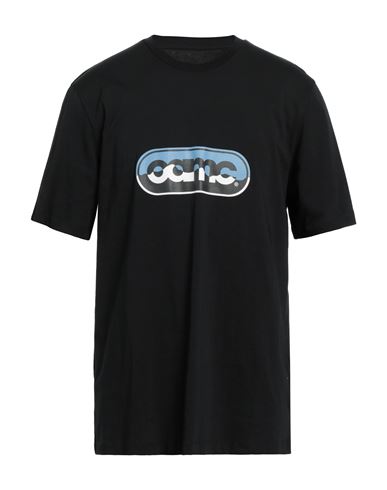 Oamc Man T-shirt Black Size Xl Cotton
