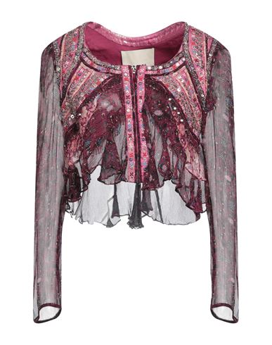 Isabel Marant Woman Shrug Deep Purple Size 8 Silk, Polyester