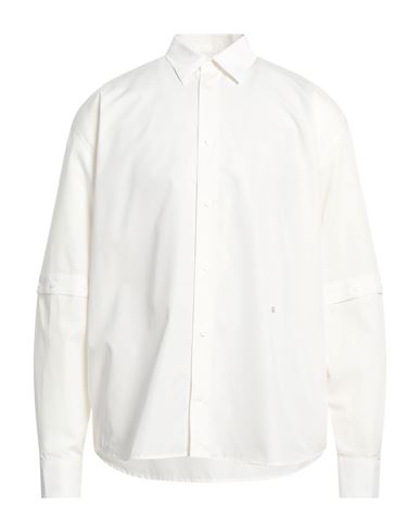 Etudes Studio Études Man Shirt Cream Size 42 Cotton In White