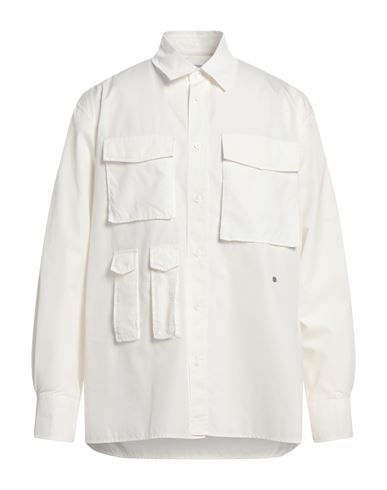 Etudes Studio Études Man Shirt Ivory Size 40 Cotton In White