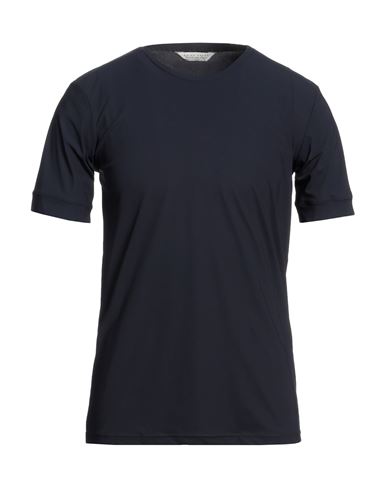 Brian Dales Man T-shirt Midnight Blue Size S Polyamide, Elastane