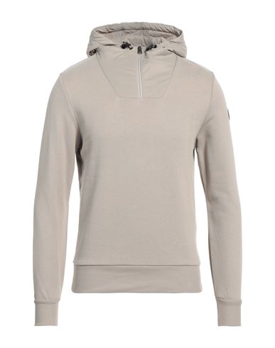 Colmar Man Sweatshirt Khaki Size Xxl Cotton, Polyamide In Beige