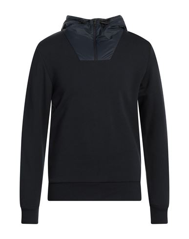 Colmar Man Sweatshirt Navy Blue Size S Cotton, Polyamide In Navy Blue